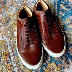 Vans Old Skool - Natural Leather - RARE
